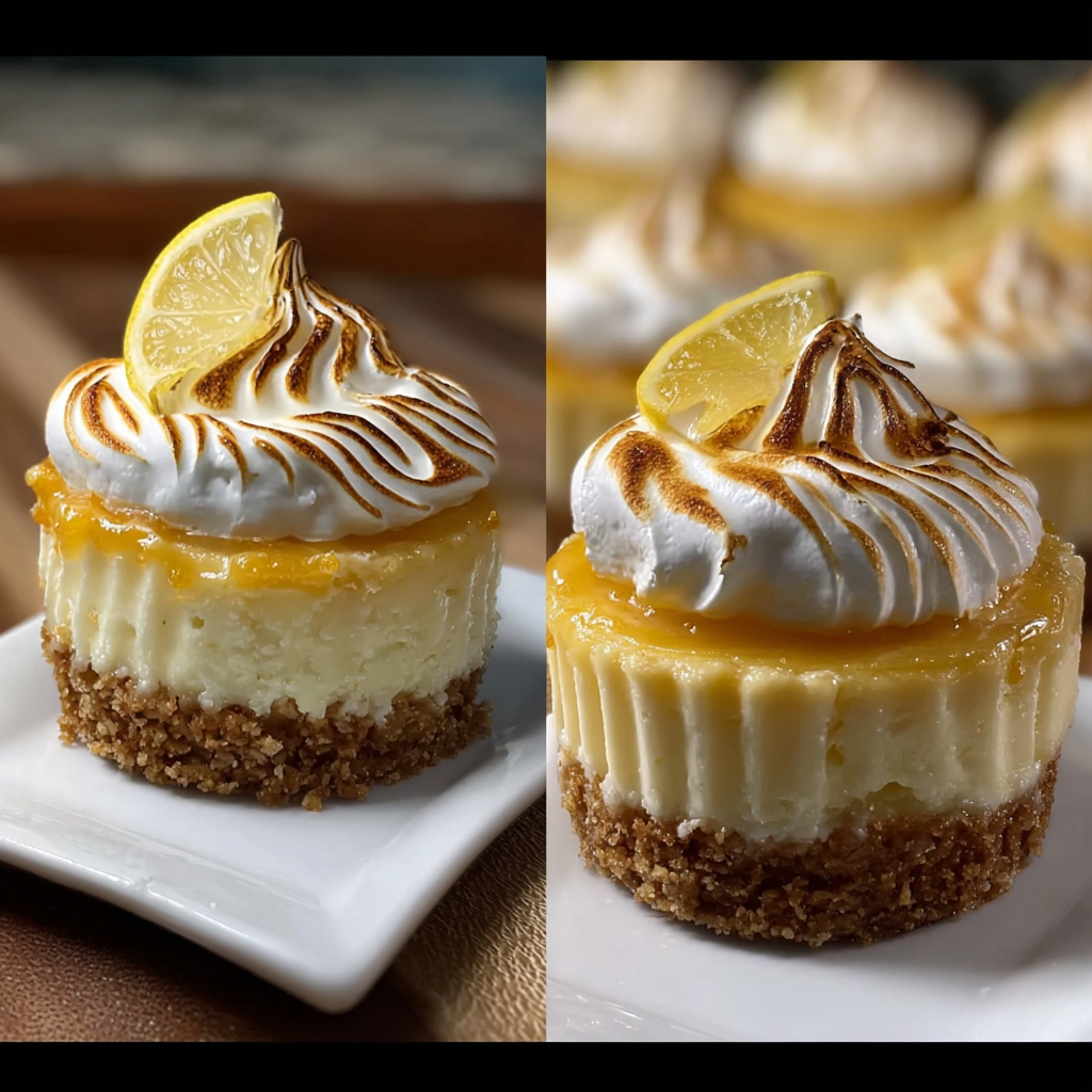 Lemon Meringue Cheesecakes for Every Occasion