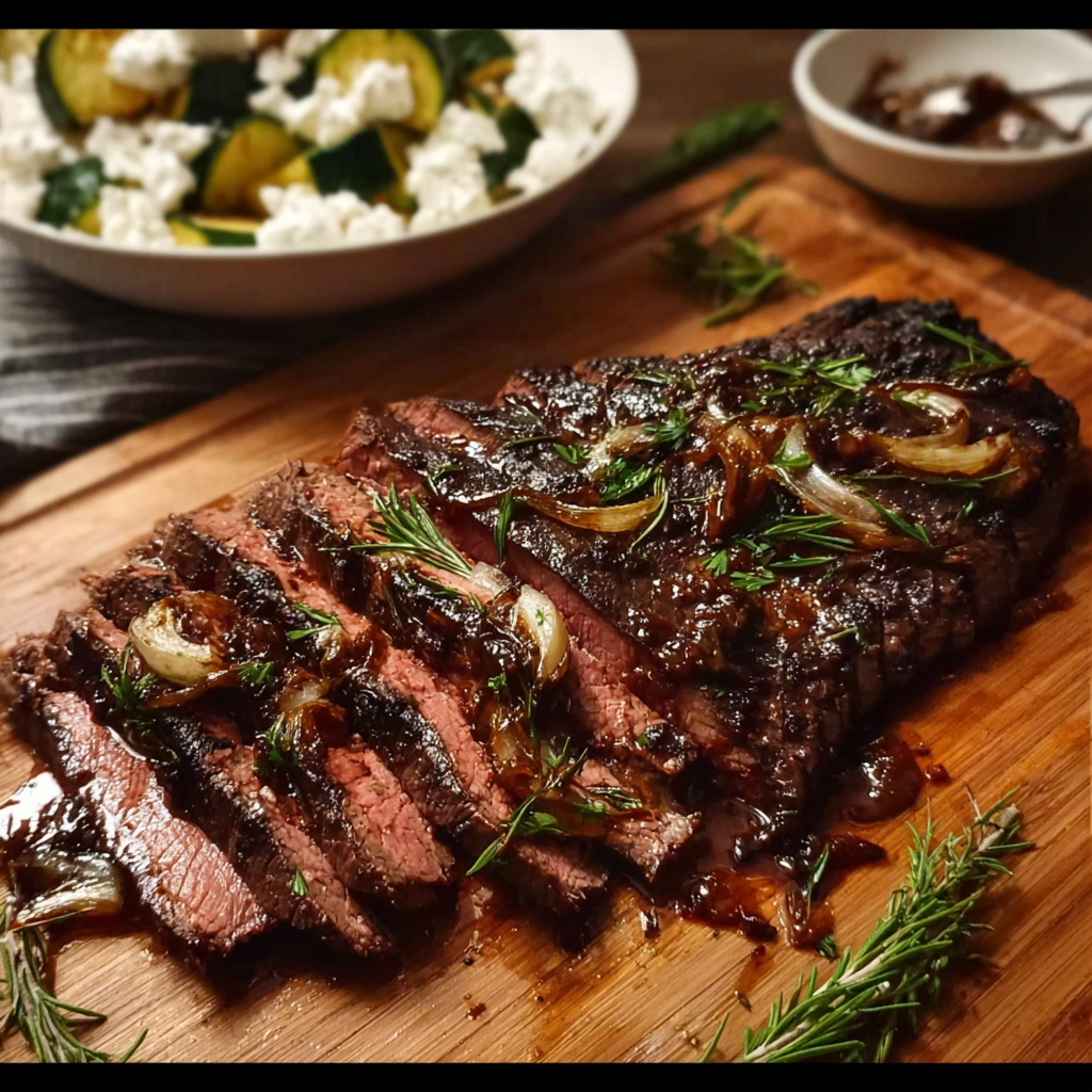 Balsamic Flank Steak: A Flavorful Twist on Classic Comfort Food