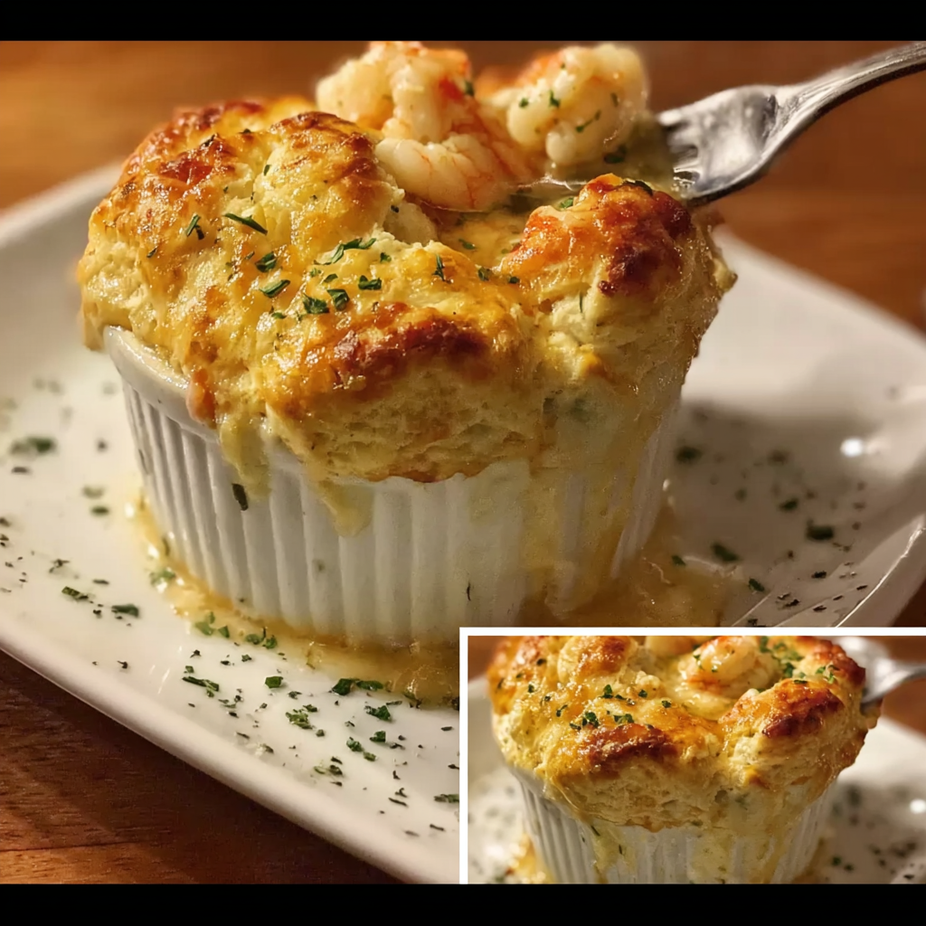 Cheddar Bay Biscuit Seafood Pot Pie