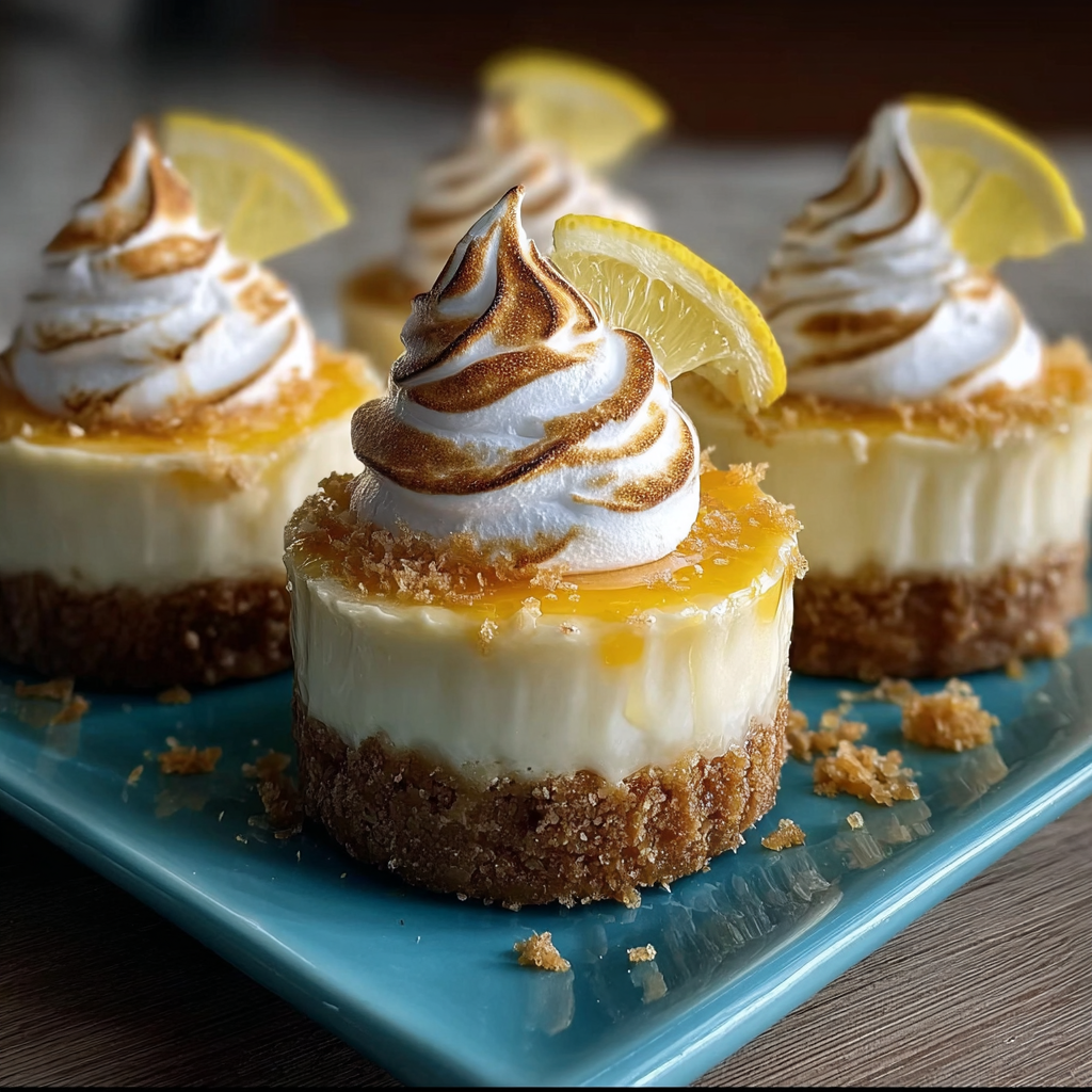 Lemon Meringue Cheesecakes for Every Occasion