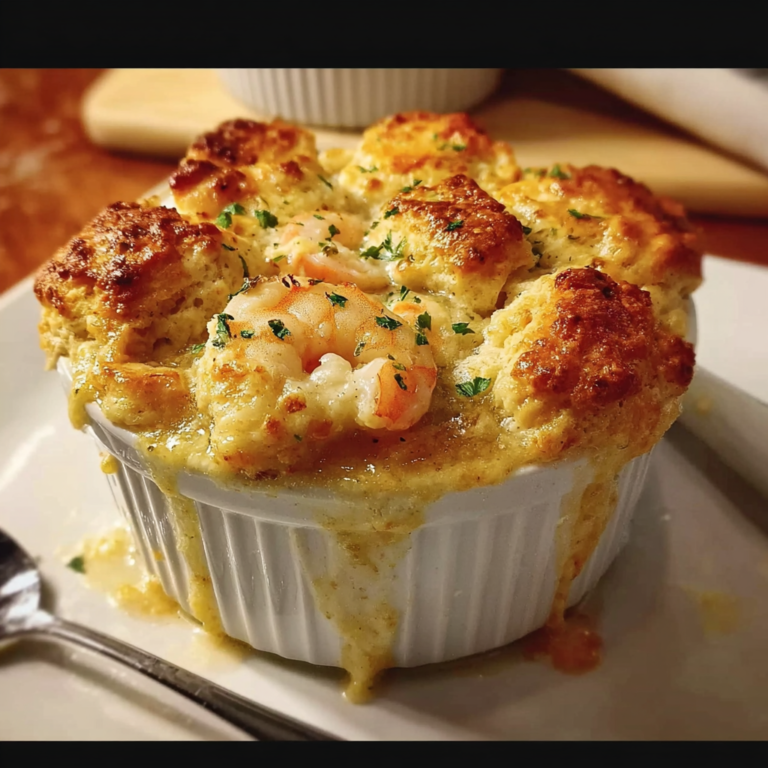 Cheddar Bay Biscuit Seafood Pot Pie