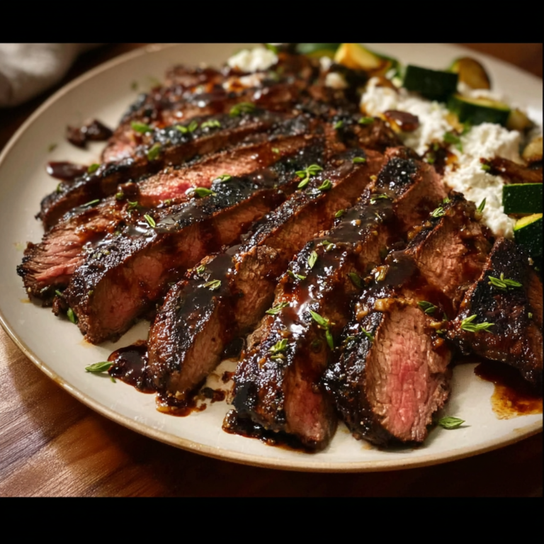 Balsamic Flank Steak: A Flavorful Twist on Classic Comfort Food