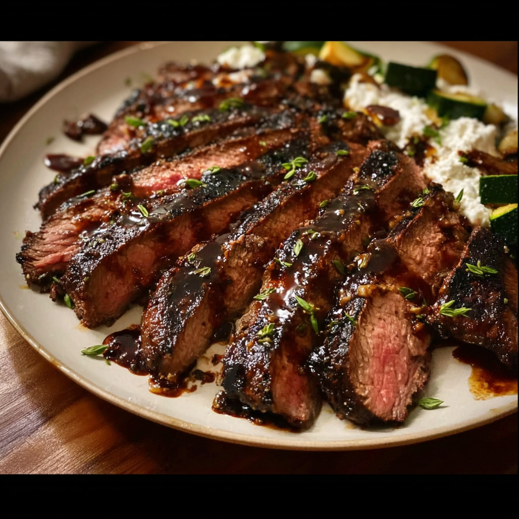 Balsamic Flank Steak: A Flavorful Twist on Classic Comfort Food