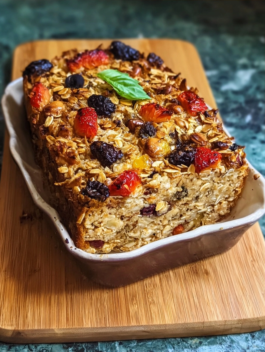 Mediterranean Oat Bake for Busy Weeknights