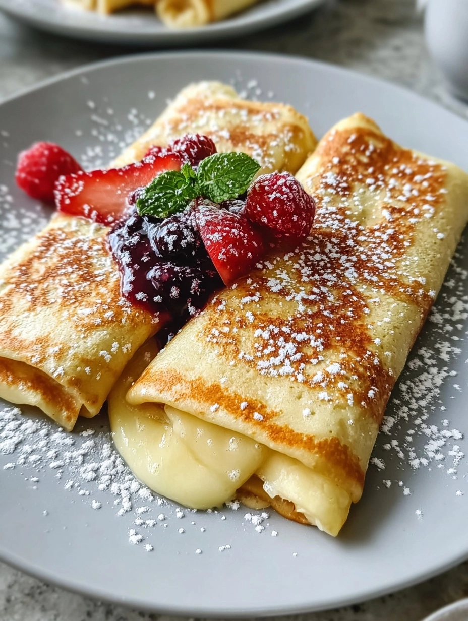 Best Blintzes Recipe: Fluffy Crepes with Sweet Cheese Filling