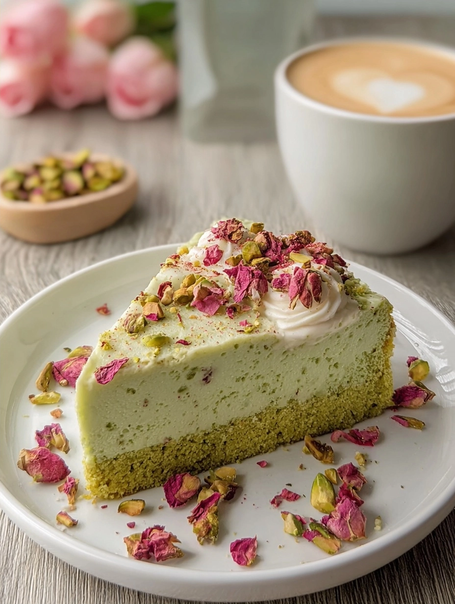 Pistachio Rose Milk Cake Recipe: Fragrant, Creamy Layers