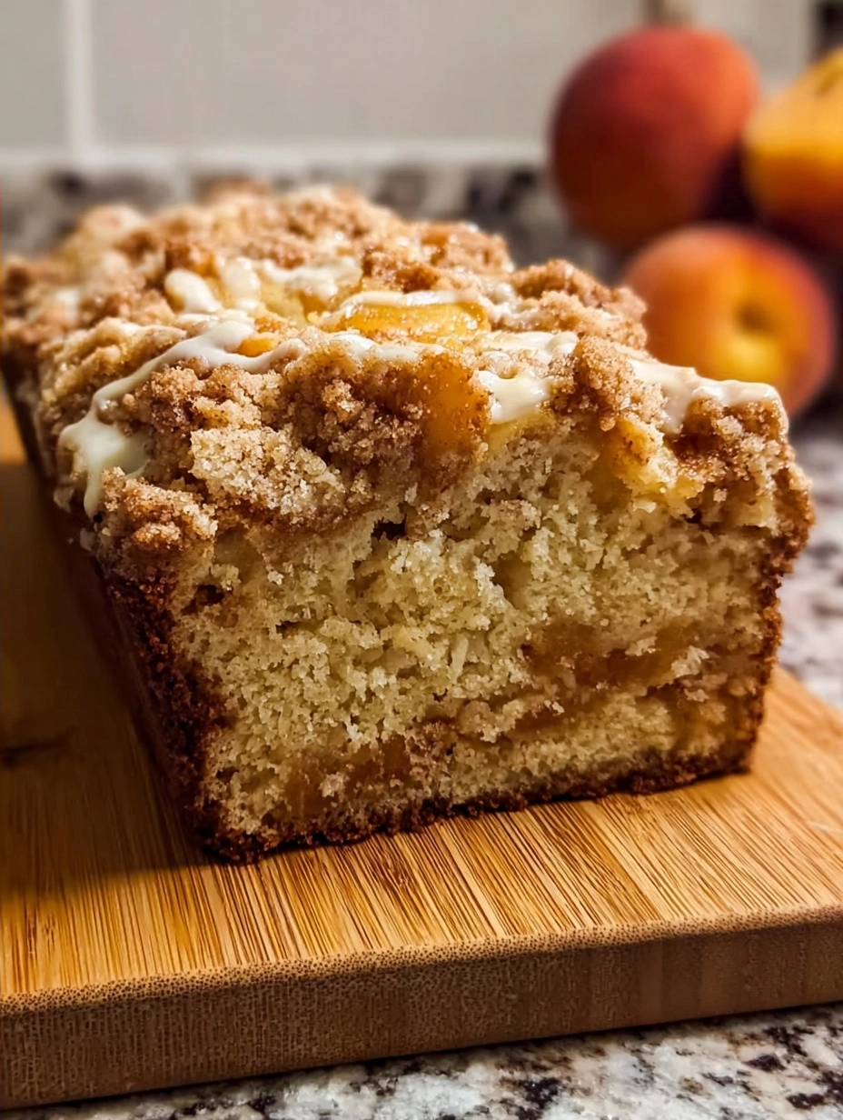 Peach Streusel Bread Recipe: Sweet, Easy Comfort Treat