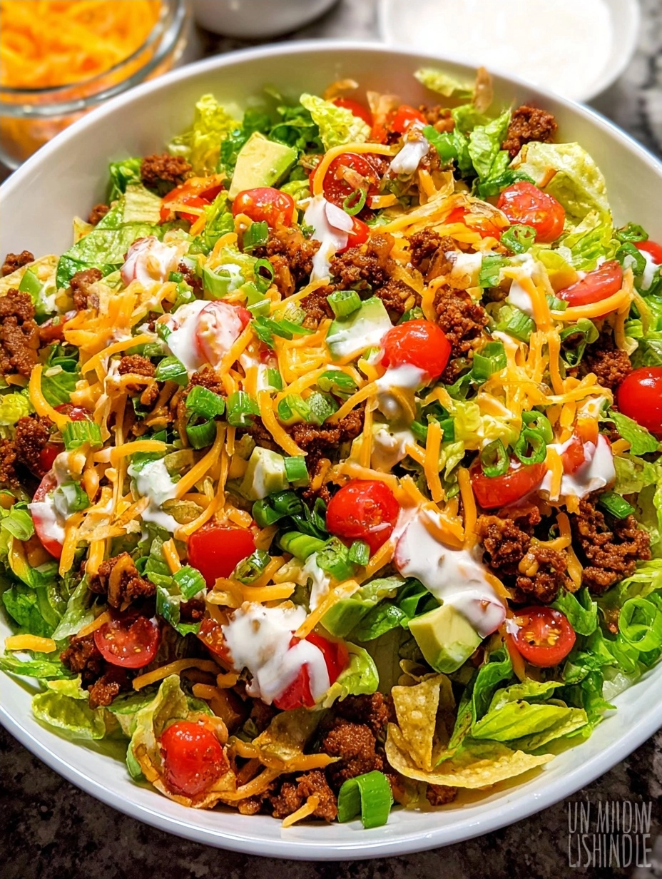 Taco Salad Recipe for a Quick and Flavorful Lunch