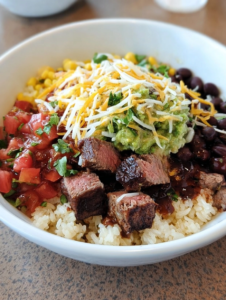 Steak Burrito Bowl: Flavorful One-Pot Meal