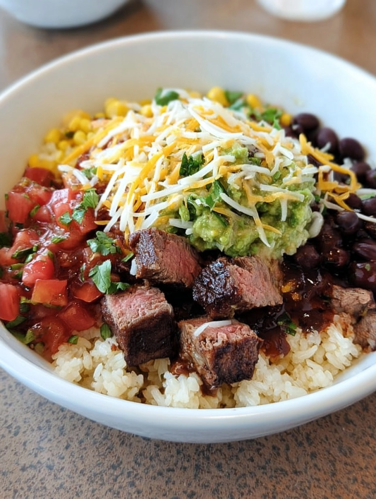 Steak Burrito Bowl: Flavorful One-Pot Meal
