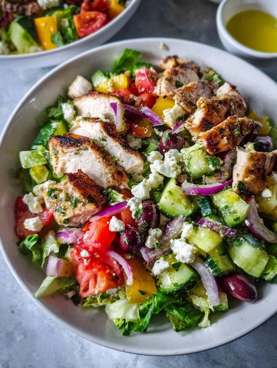 Mediterranean Chicken Salad Recipe for Flavor & Nutrition